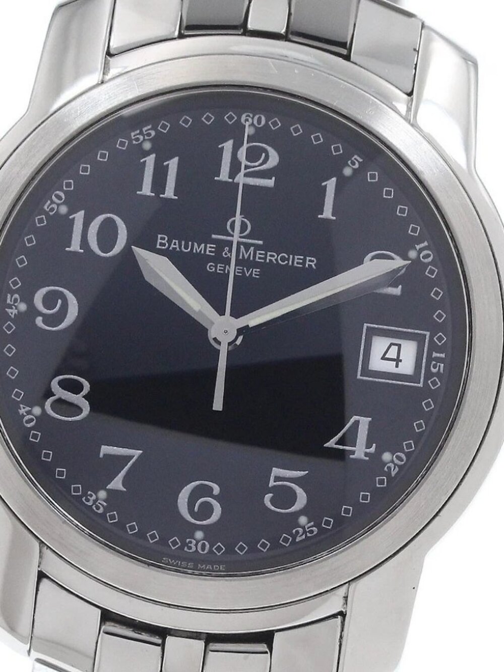 Baume & Mercier Cape Land MV045214 Date black Dial Quartz Men's Watch